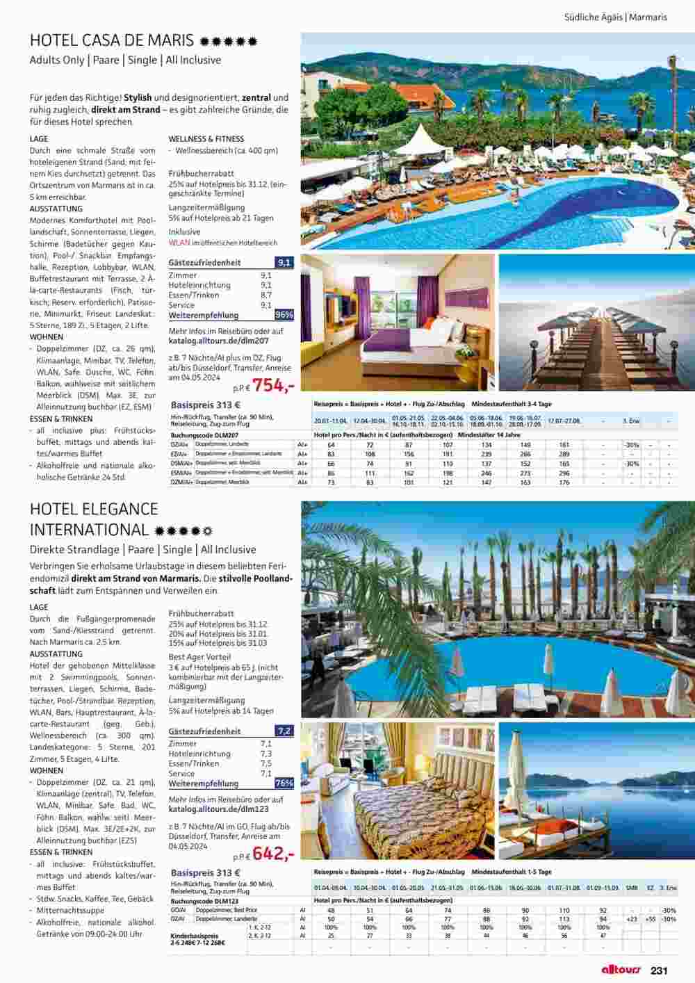 Alltours Flugblatt (ab 01.05.2024) - Angebote und Prospekt - Seite 231