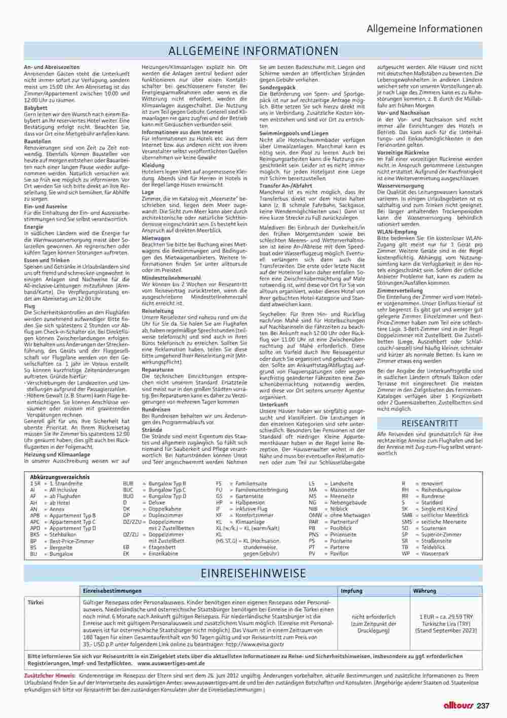 Alltours Flugblatt (ab 01.05.2024) - Angebote und Prospekt - Seite 237