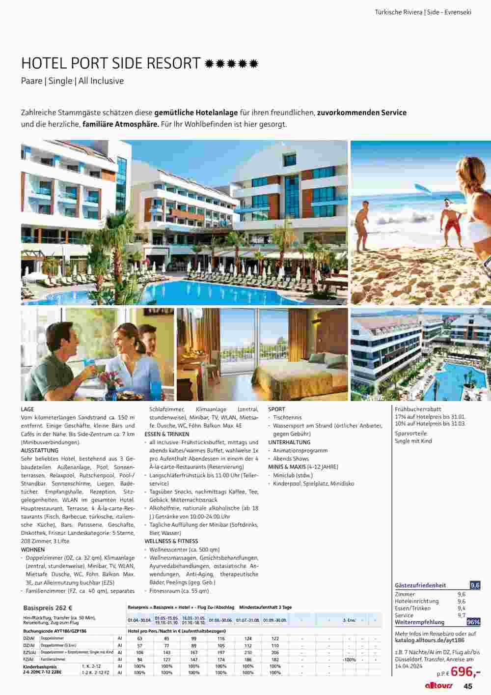 Alltours Flugblatt (ab 01.05.2024) - Angebote und Prospekt - Seite 45