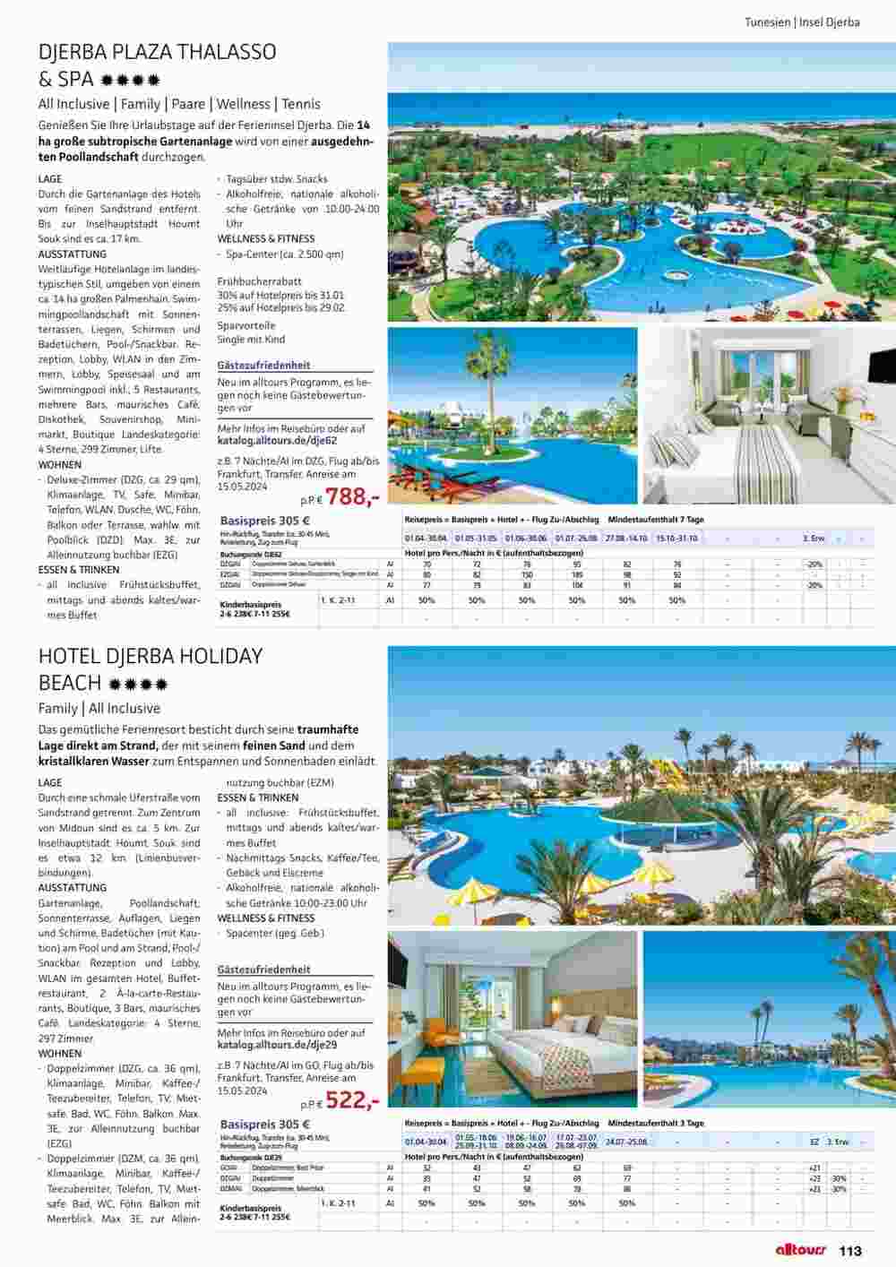 Alltours Flugblatt (ab 01.05.2024) - Angebote und Prospekt - Seite 113