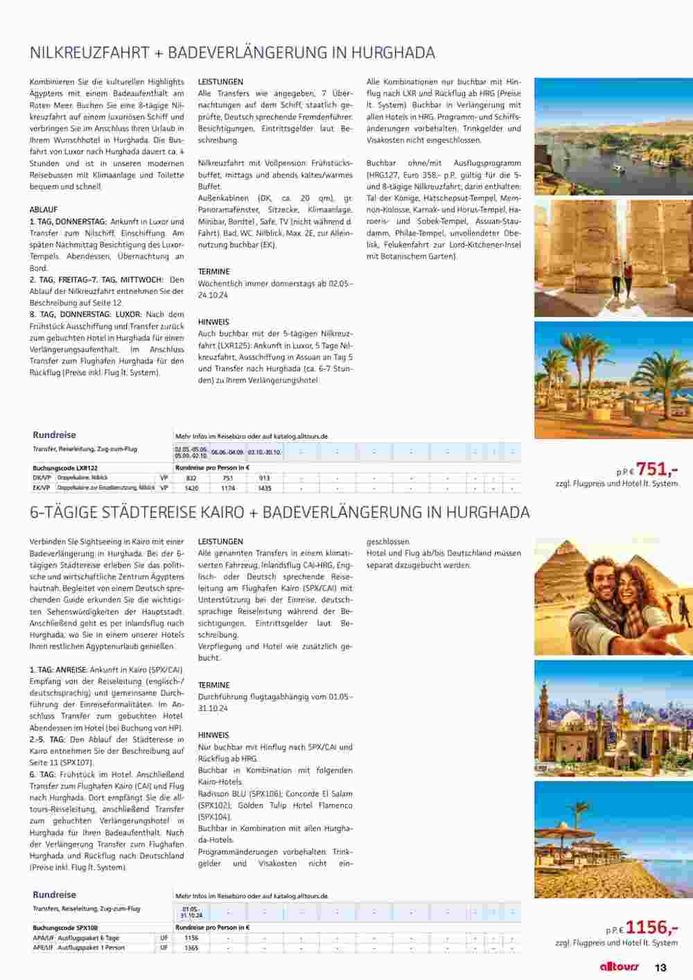 Alltours Flugblatt (ab 01.05.2024) - Angebote und Prospekt - Seite 13