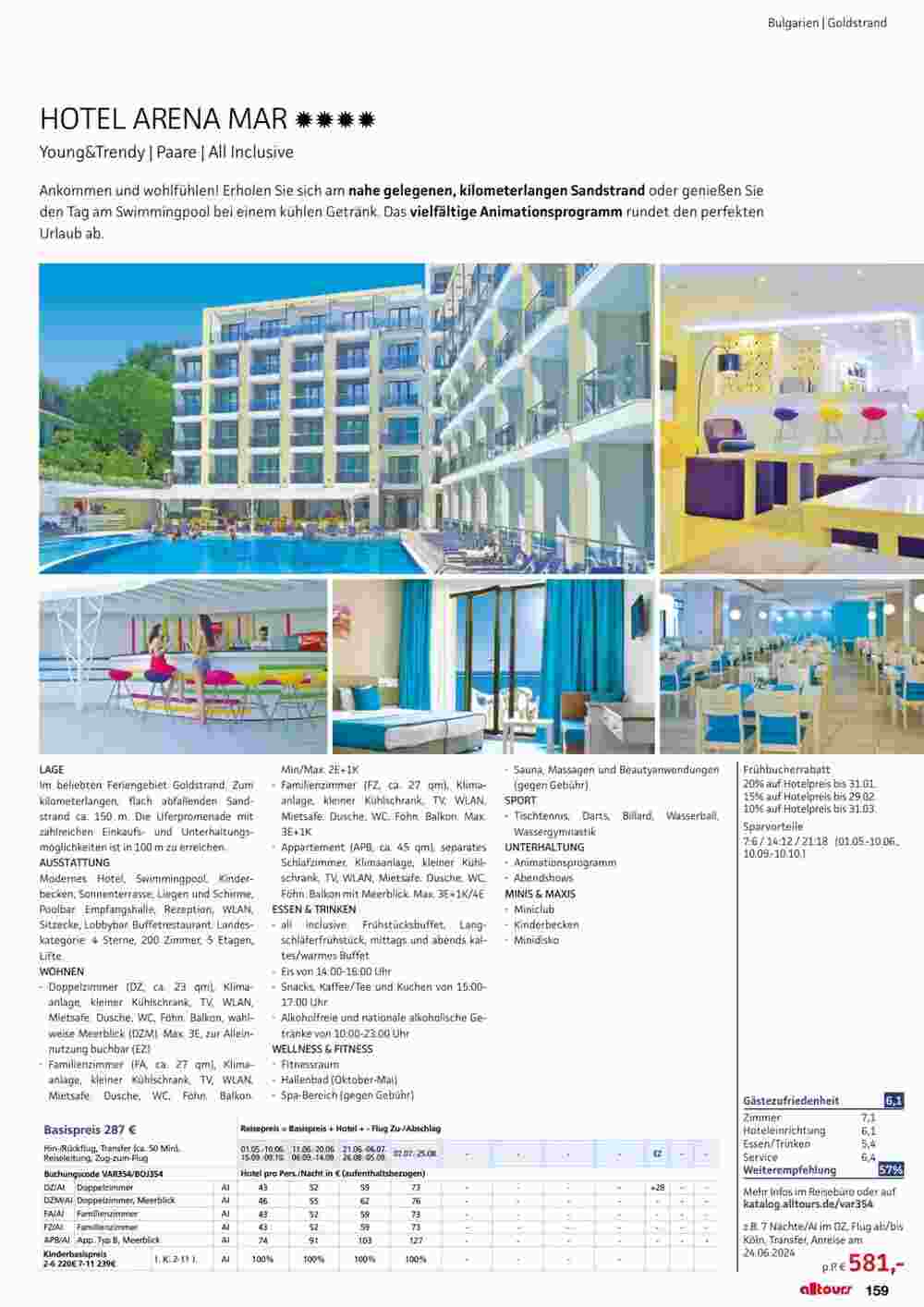 Alltours Flugblatt (ab 01.05.2024) - Angebote und Prospekt - Seite 159