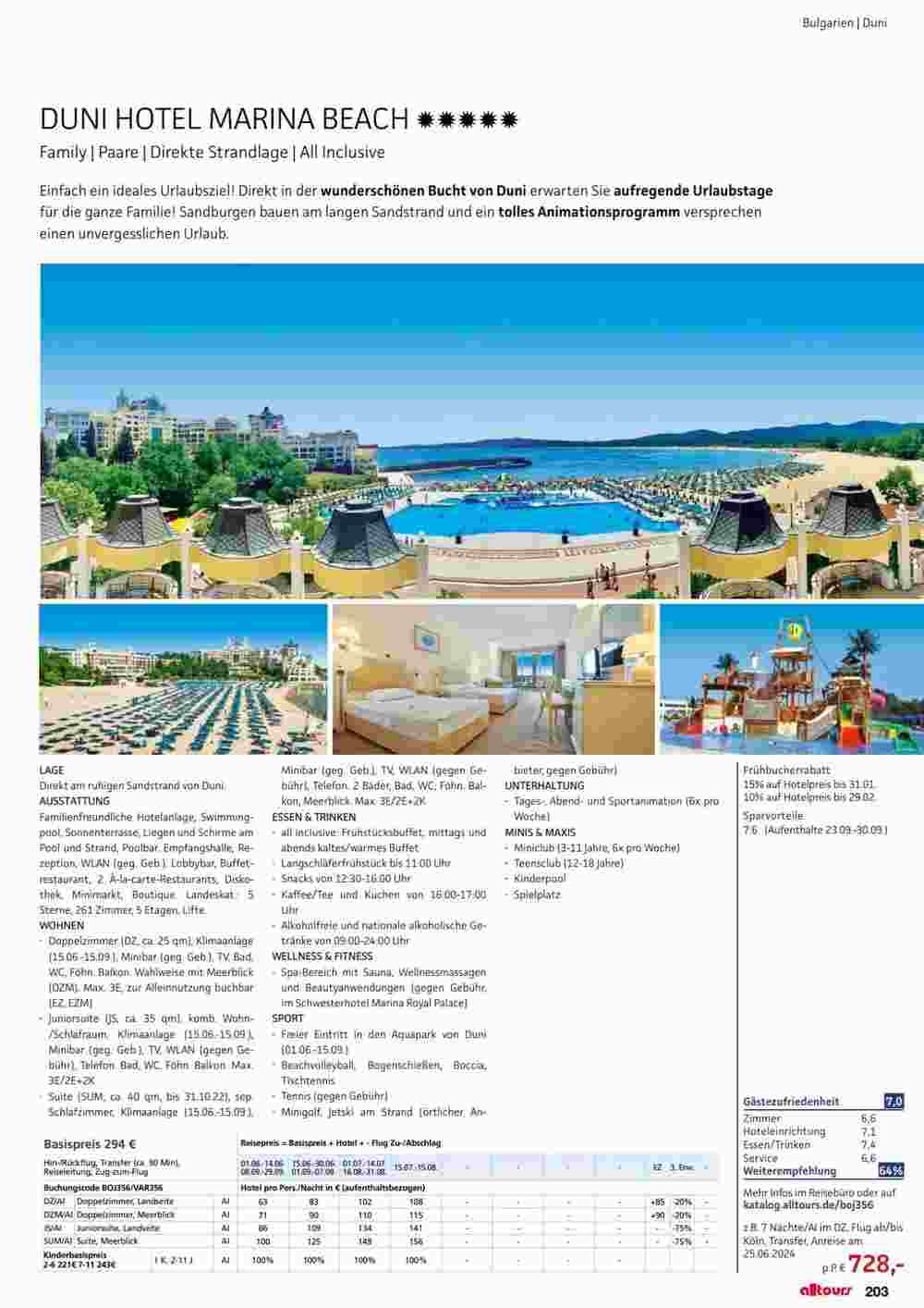 Alltours Flugblatt (ab 01.05.2024) - Angebote und Prospekt - Seite 203