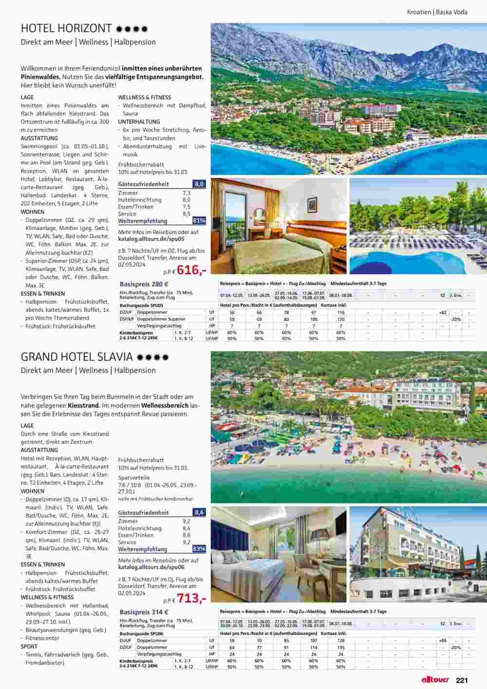 Alltours Flugblatt (ab 01.05.2024) - Angebote und Prospekt - Seite 221