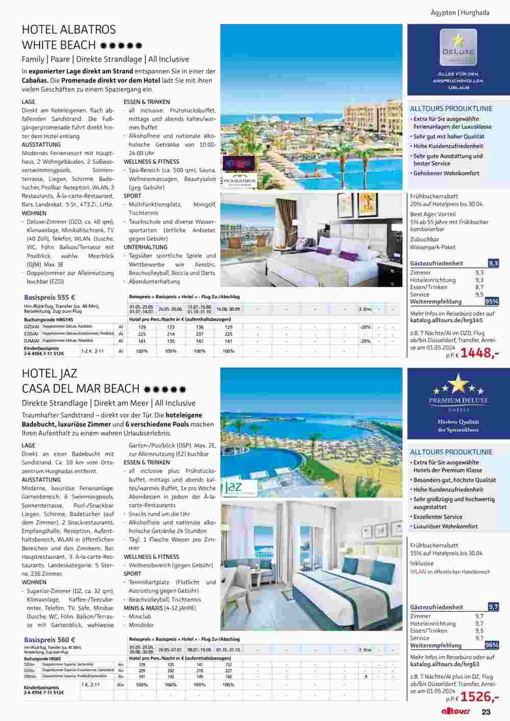 Alltours Flugblatt (ab 01.05.2024) - Angebote und Prospekt - Seite 23