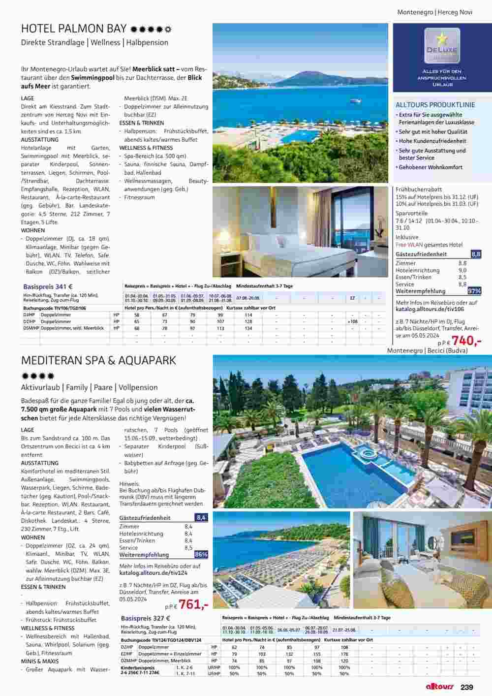 Alltours Flugblatt (ab 01.05.2024) - Angebote und Prospekt - Seite 239