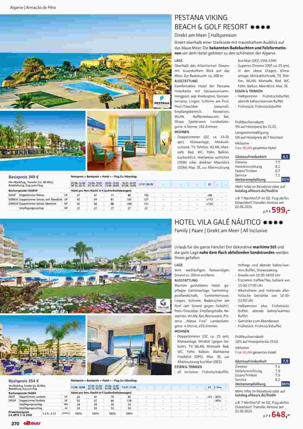 Alltours Flugblatt (ab 01.05.2024) - Angebote und Prospekt - Seite 270