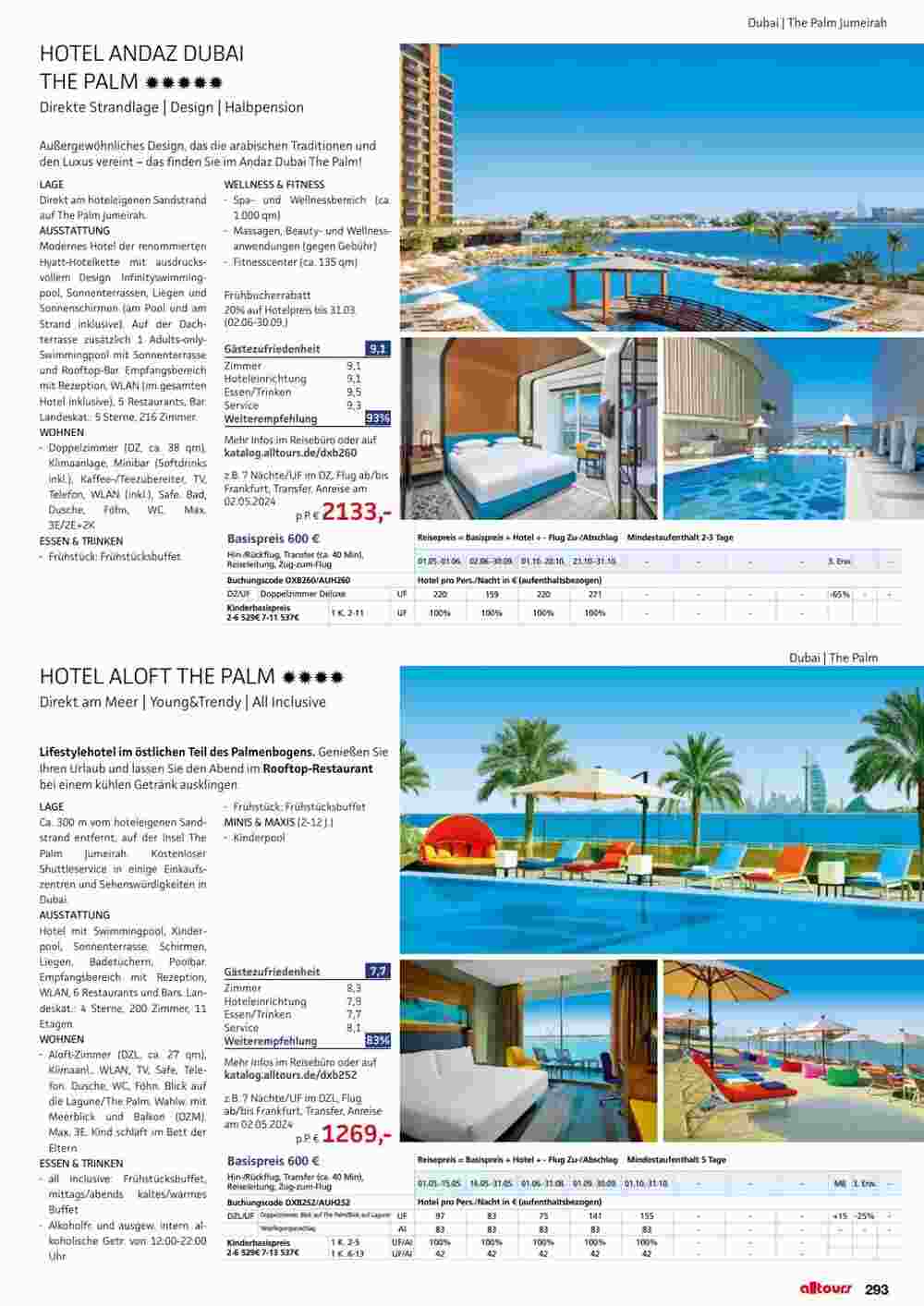 Alltours Flugblatt (ab 01.05.2024) - Angebote und Prospekt - Seite 293
