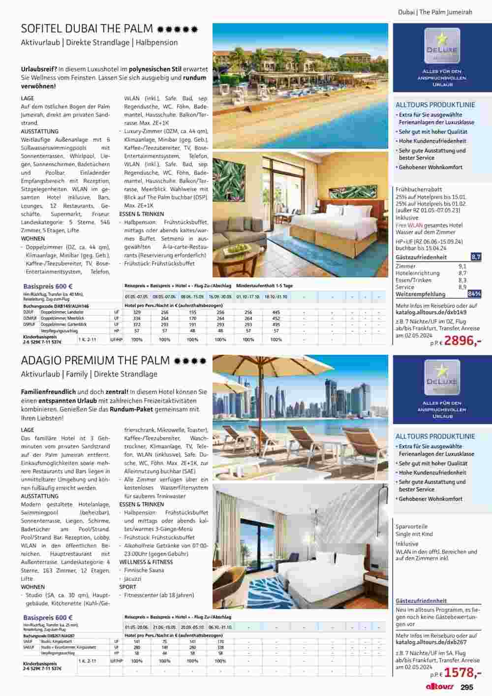 Alltours Flugblatt (ab 01.05.2024) - Angebote und Prospekt - Seite 295