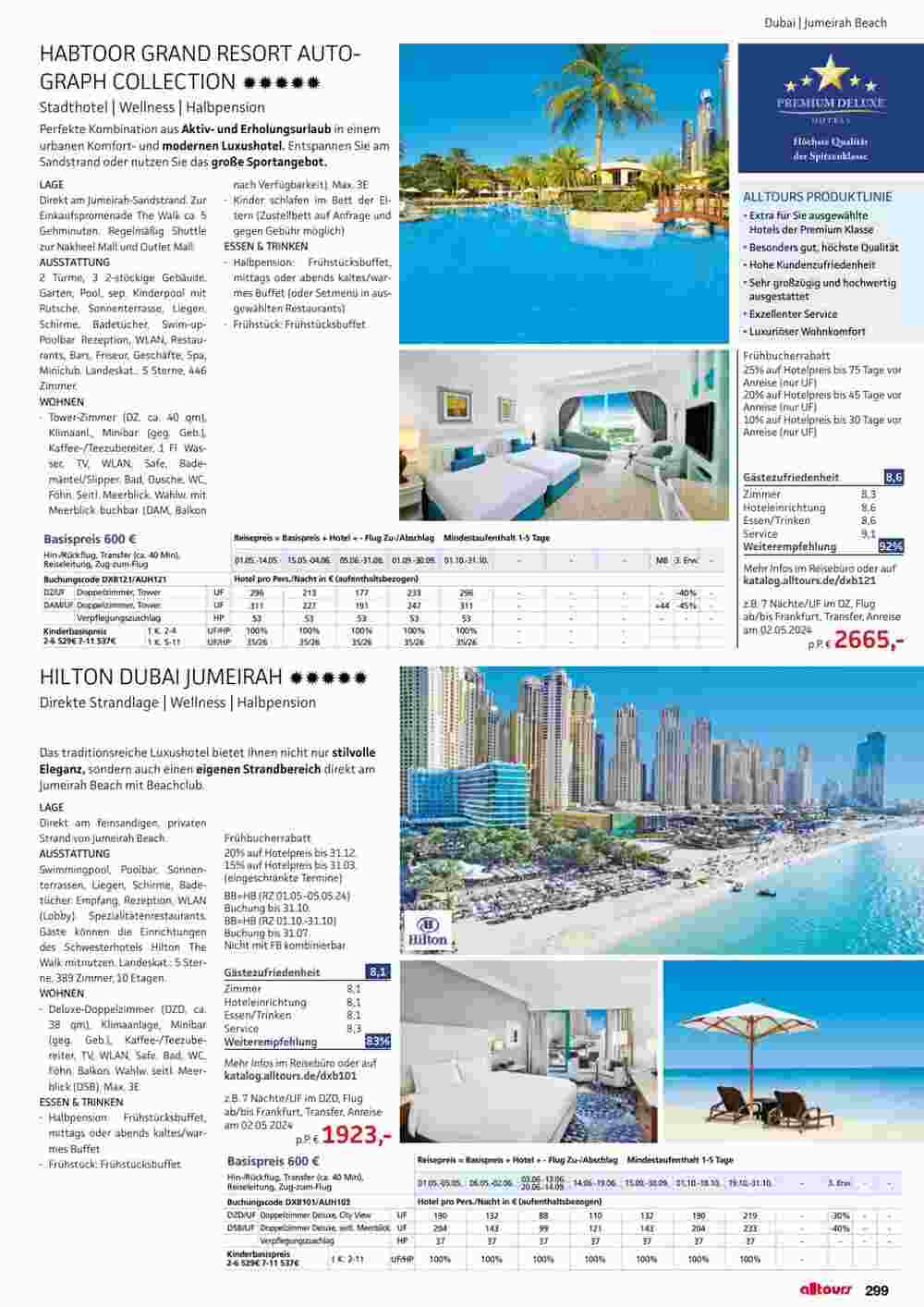 Alltours Flugblatt (ab 01.05.2024) - Angebote und Prospekt - Seite 299