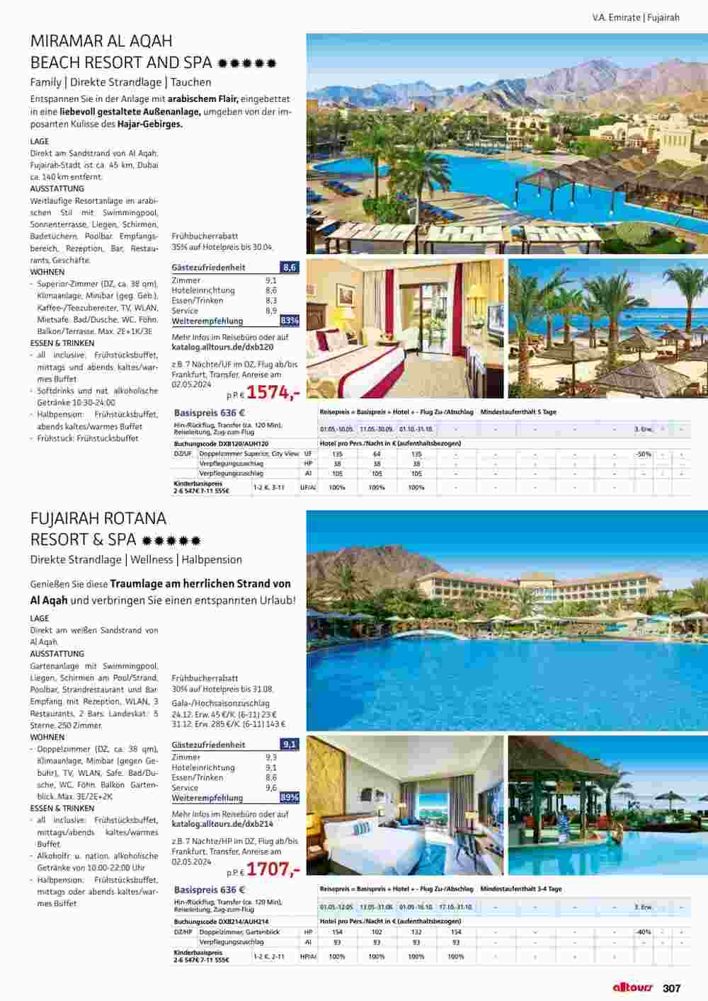 Alltours Flugblatt (ab 01.05.2024) - Angebote und Prospekt - Seite 307