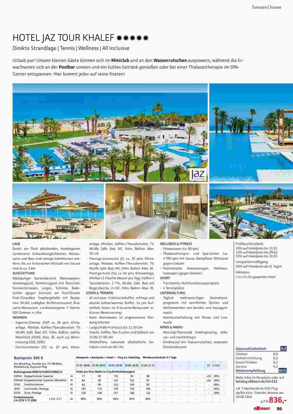 Alltours Flugblatt (ab 01.05.2024) - Angebote und Prospekt - Seite 99