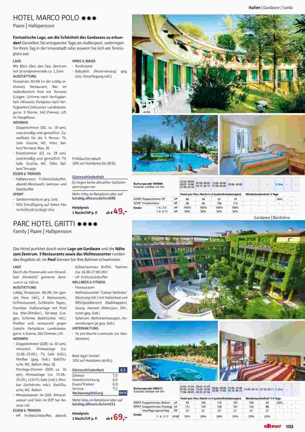 Alltours Flugblatt (ab 01.05.2024) - Angebote und Prospekt - Seite 103
