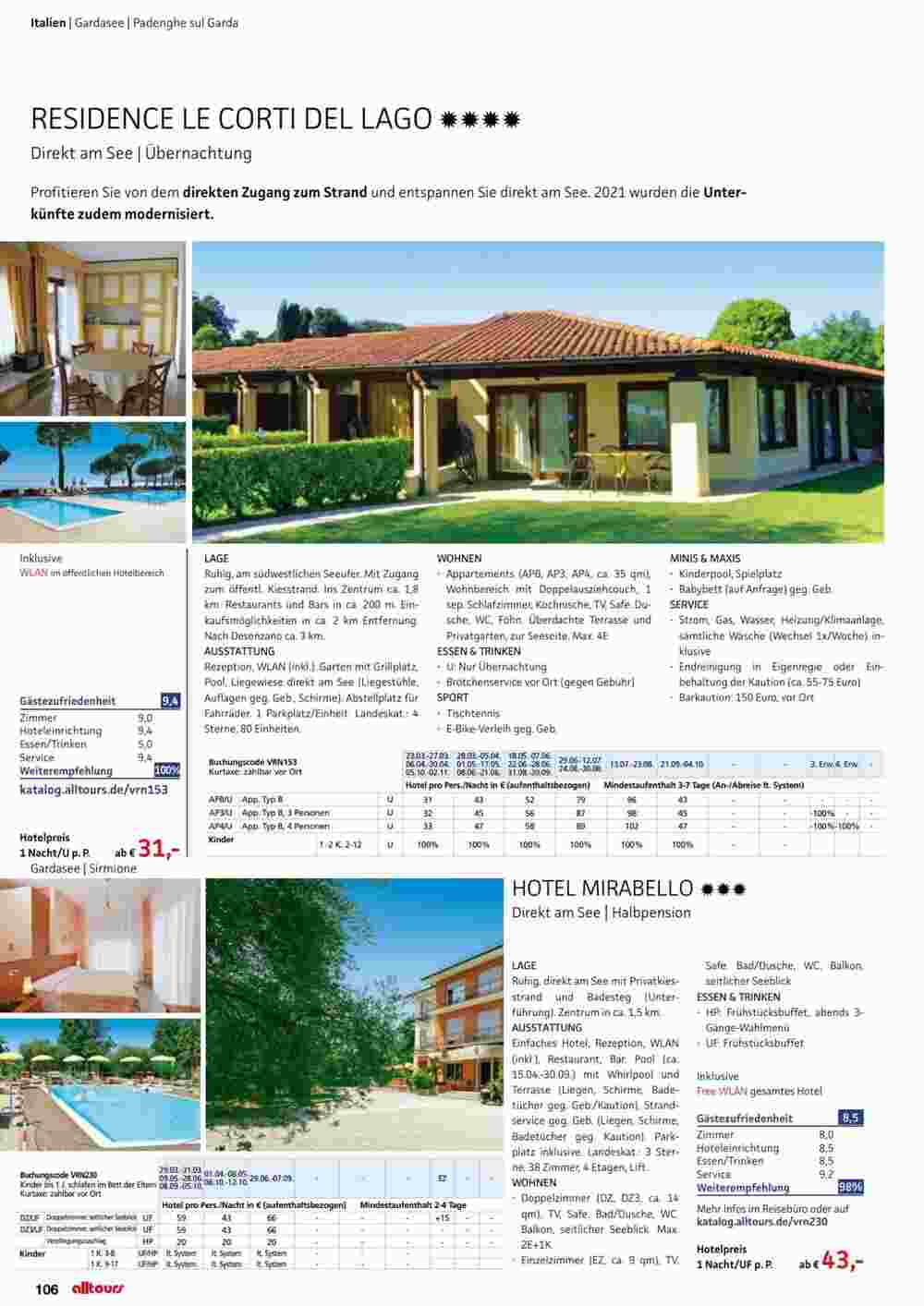 Alltours Flugblatt (ab 01.05.2024) - Angebote und Prospekt - Seite 106