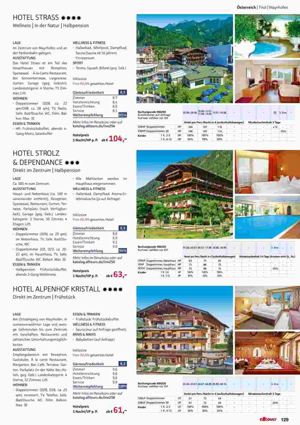Alltours Flugblatt (ab 01.05.2024) - Angebote und Prospekt - Seite 129
