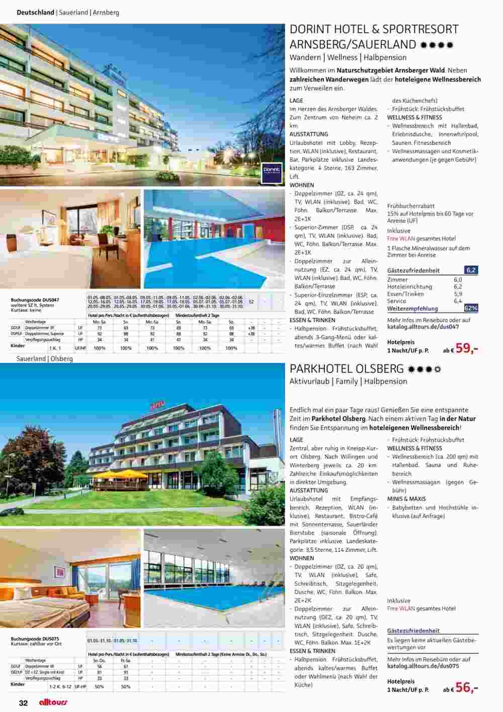 Alltours Flugblatt (ab 01.05.2024) - Angebote und Prospekt - Seite 32