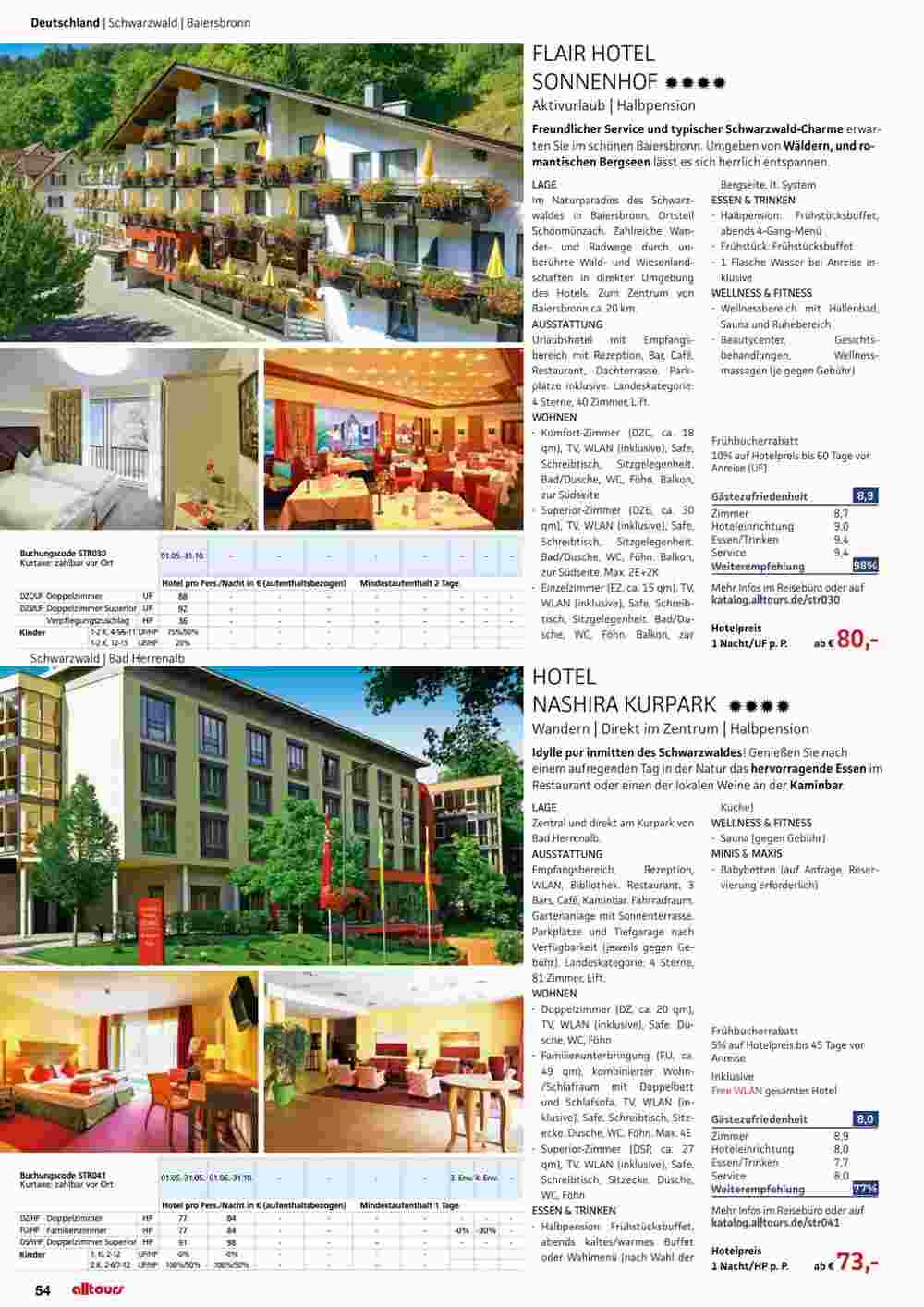 Alltours Flugblatt (ab 01.05.2024) - Angebote und Prospekt - Seite 54