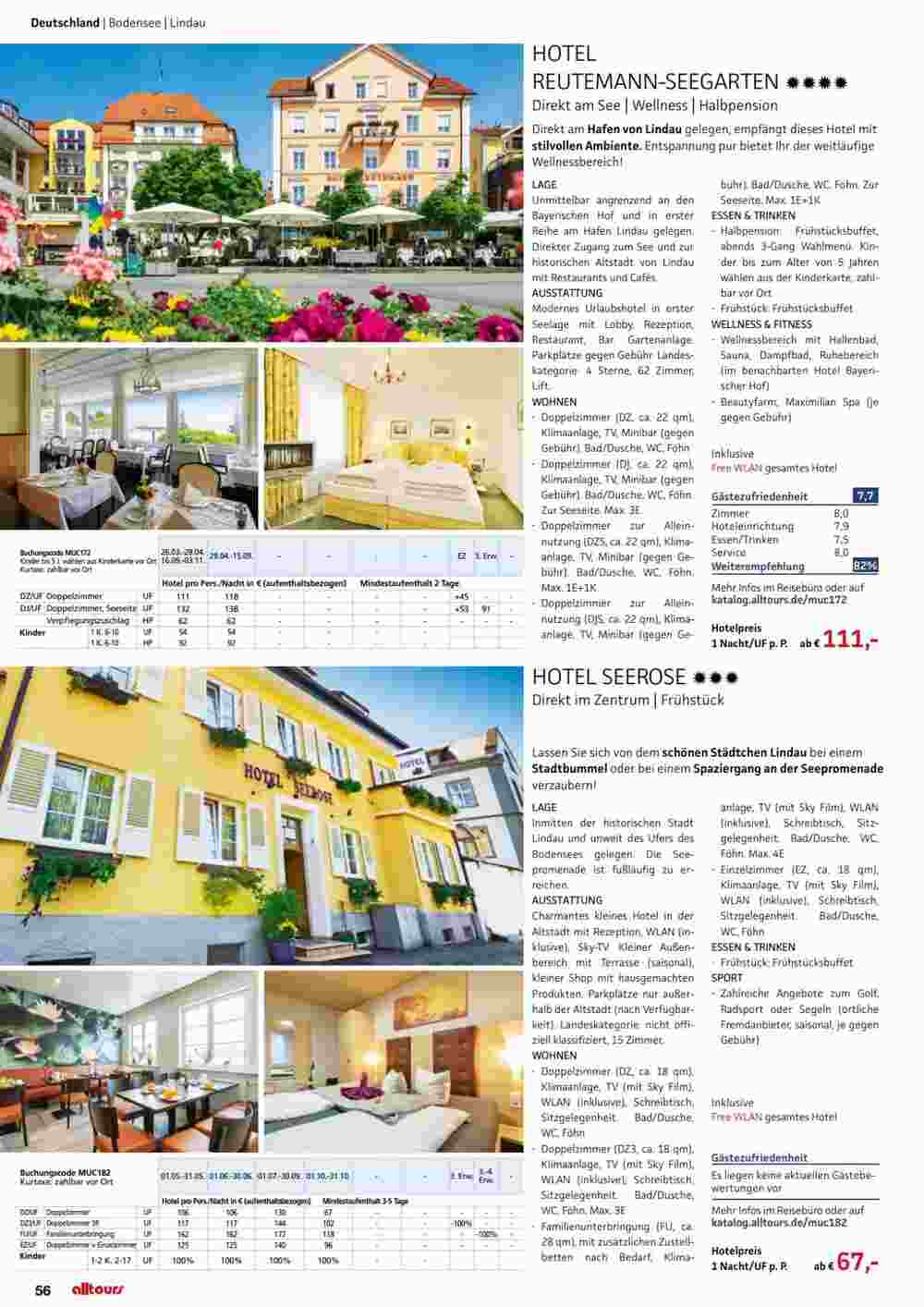 Alltours Flugblatt (ab 01.05.2024) - Angebote und Prospekt - Seite 56