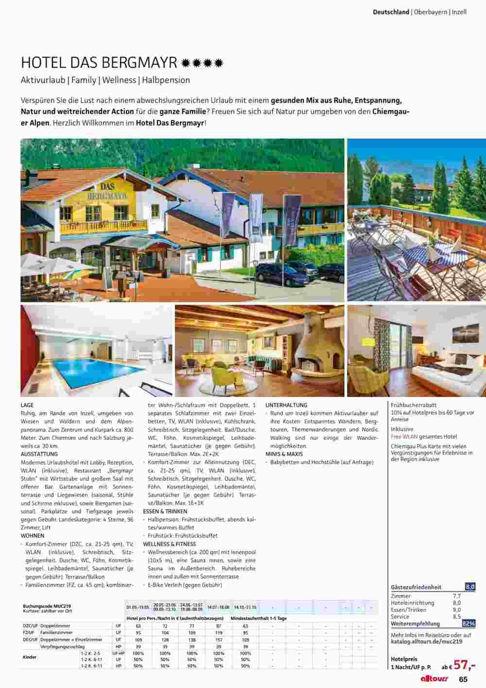 Alltours Flugblatt (ab 01.05.2024) - Angebote und Prospekt - Seite 65