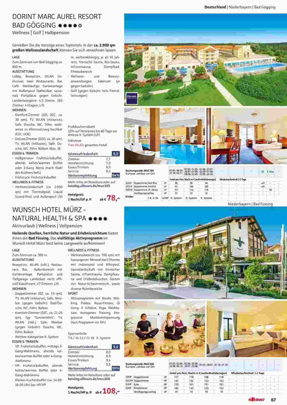 Alltours Flugblatt (ab 01.05.2024) - Angebote und Prospekt - Seite 67