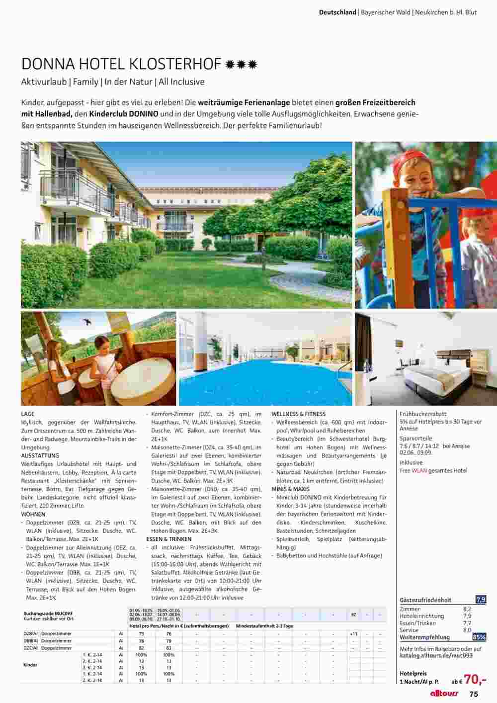 Alltours Flugblatt (ab 01.05.2024) - Angebote und Prospekt - Seite 75