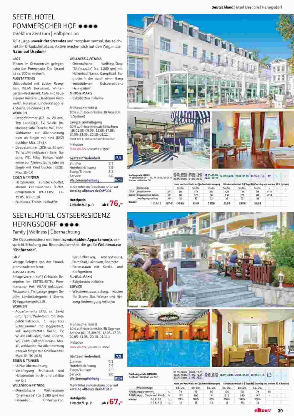 Alltours Flugblatt (ab 01.05.2024) - Angebote und Prospekt - Seite 39
