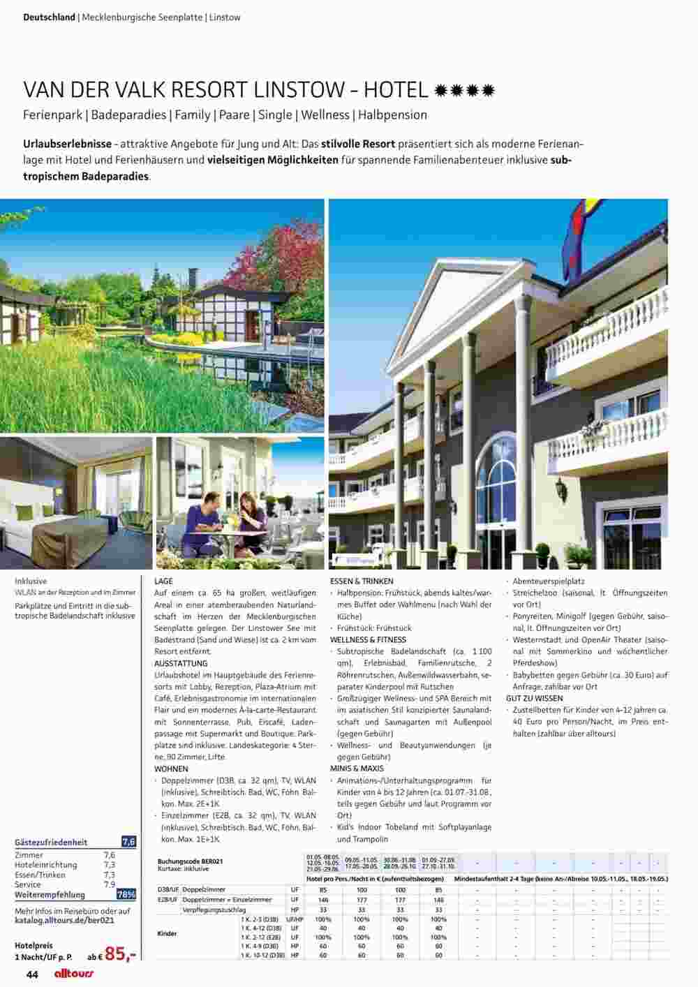 Alltours Flugblatt (ab 01.05.2024) - Angebote und Prospekt - Seite 44