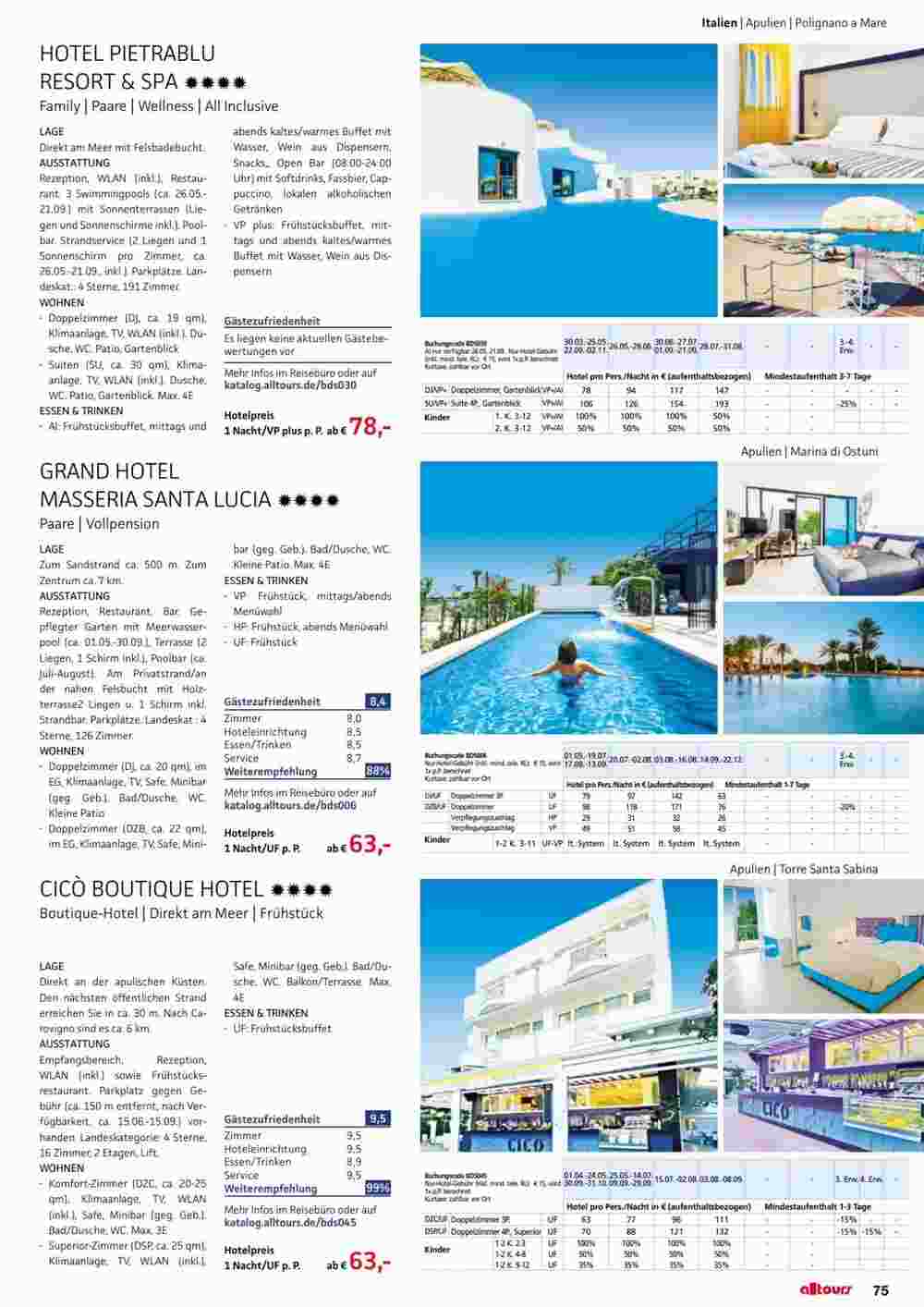 Alltours Flugblatt (ab 01.05.2024) - Angebote und Prospekt - Seite 75