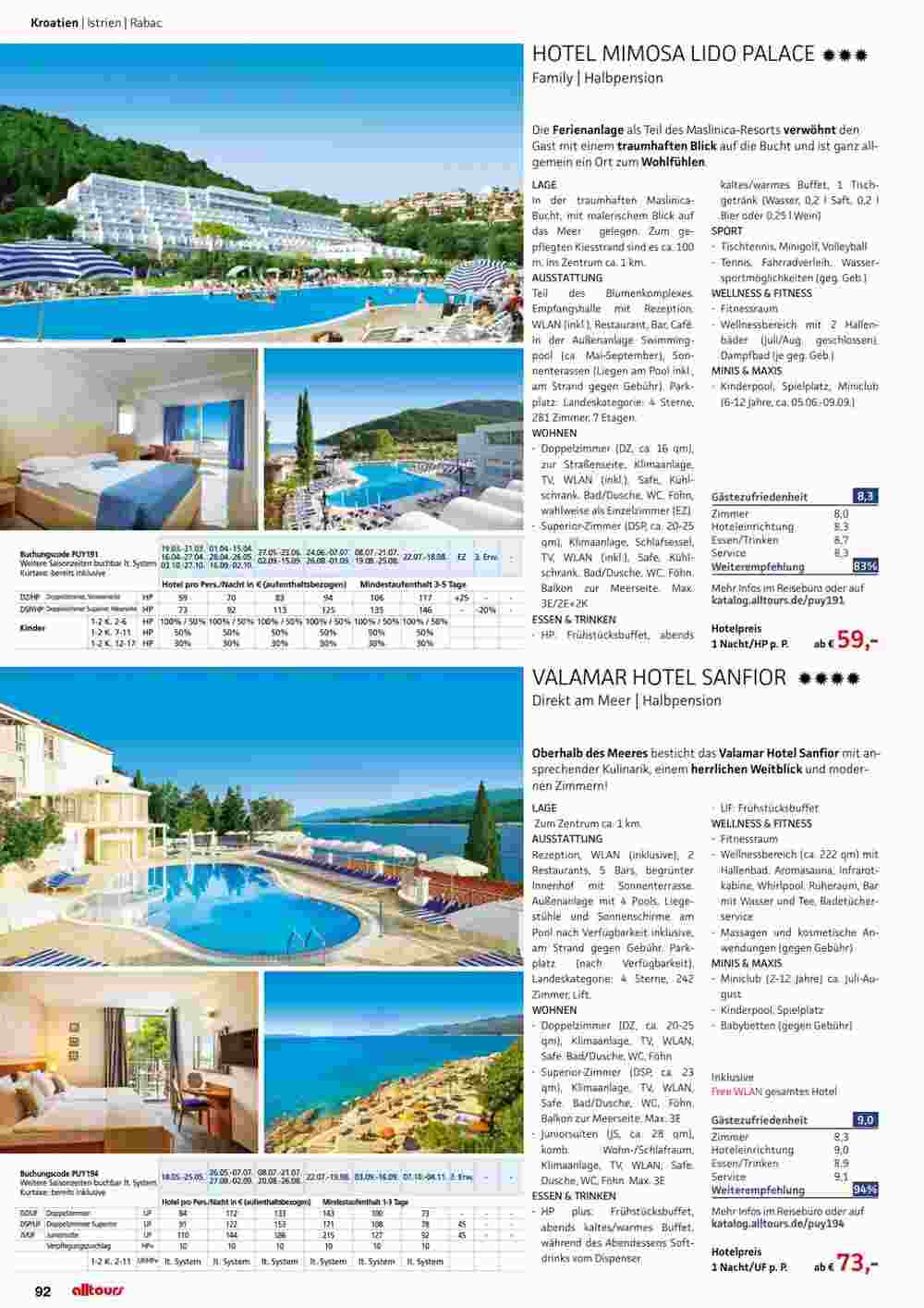 Alltours Flugblatt (ab 01.05.2024) - Angebote und Prospekt - Seite 92