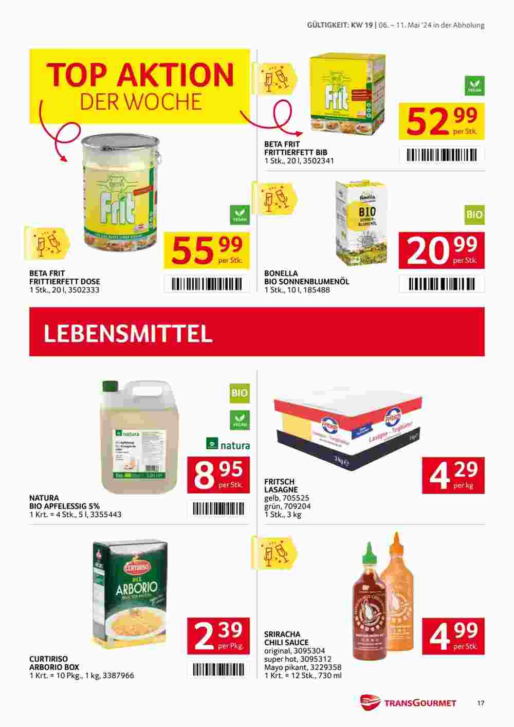 Transgourmet Flugblatt (ab 05.05.2024) - Angebote und Prospekt - Seite 15
