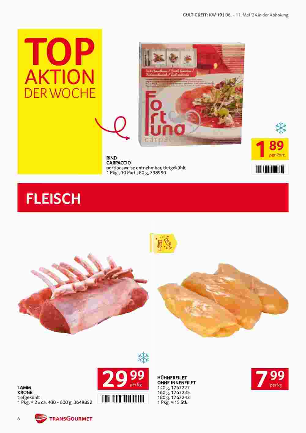 Transgourmet Flugblatt (ab 05.05.2024) - Angebote und Prospekt - Seite 8