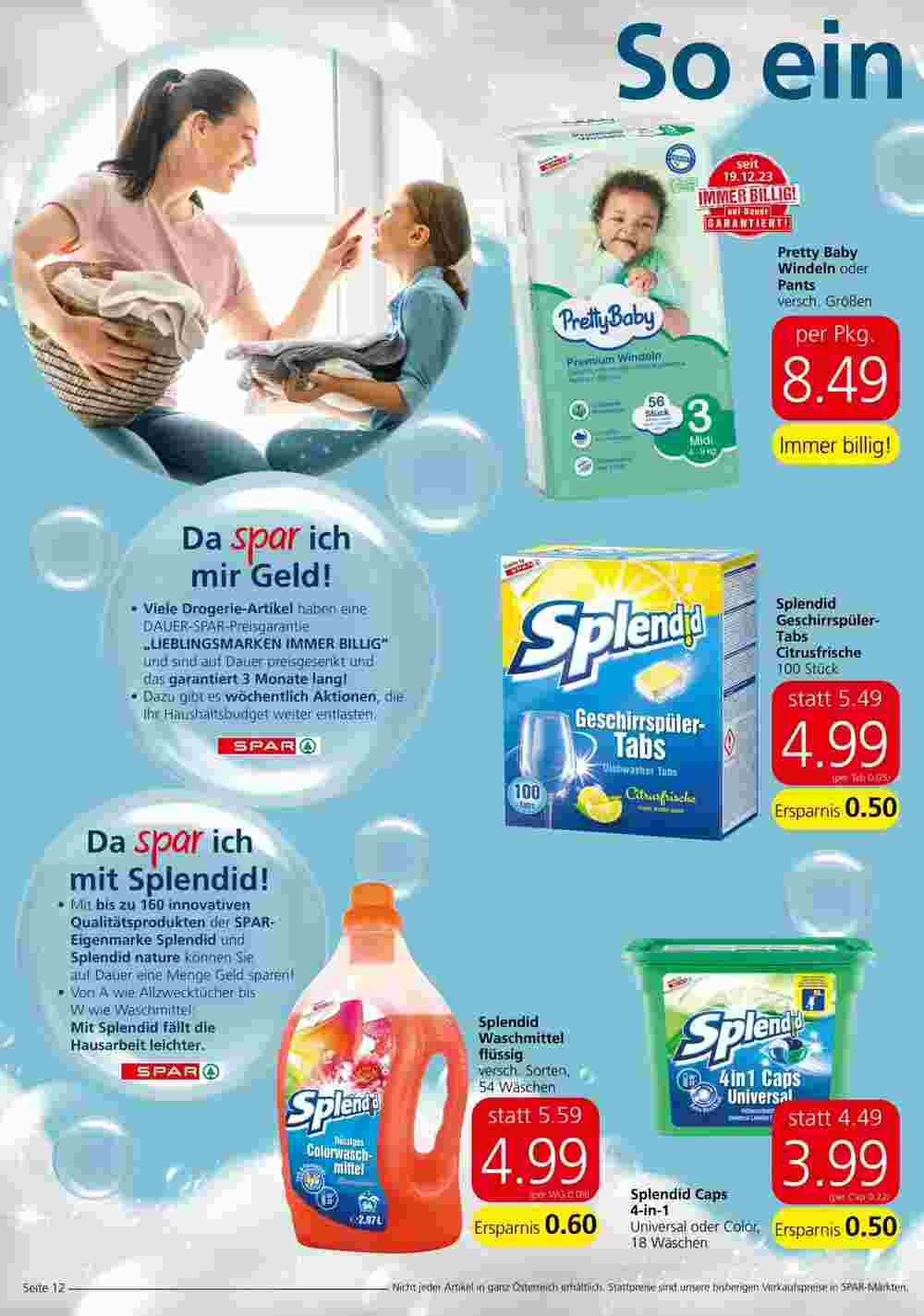 Spar Flugblatt (ab 07.05.2024) - Angebote und Prospekt - Seite 12
