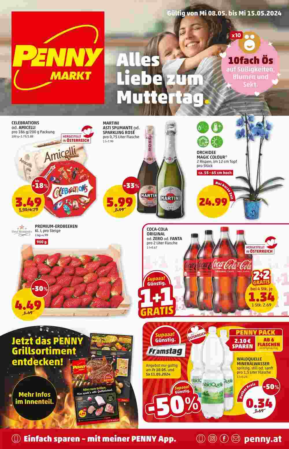 PENNY Flugblatt (ab 08.05.2024) - Angebote und Prospekt - Seite 1