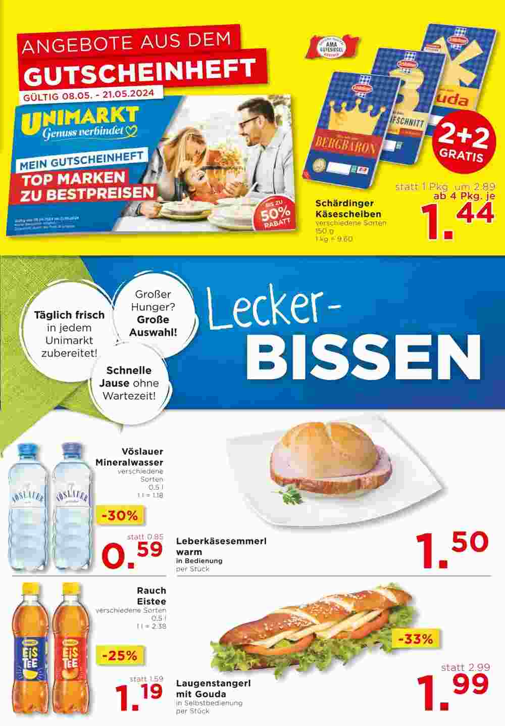 Unimarkt Flugblatt (ab 08.05.2024) - Angebote und Prospekt - Seite 7