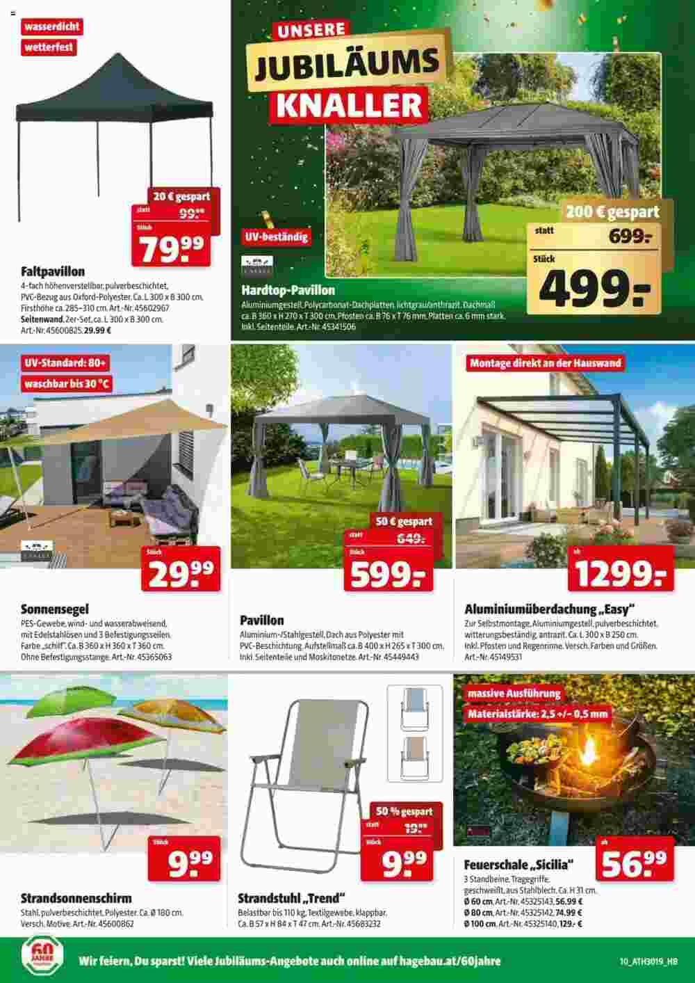 Hagebau Flugblatt (ab 08.05.2024) - Angebote und Prospekt - Seite 10