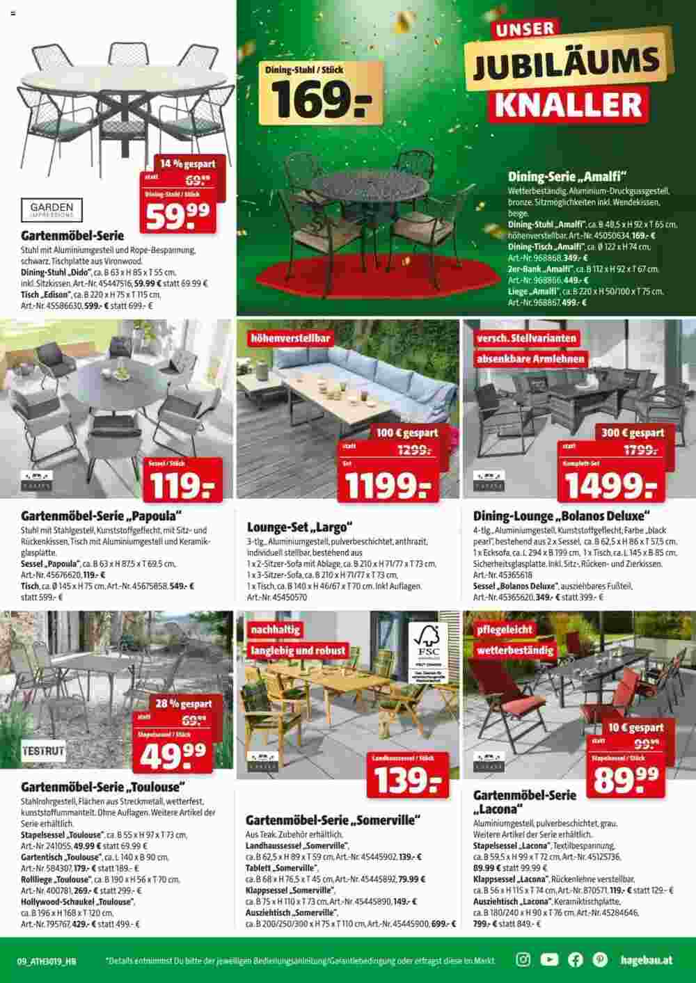 Hagebau Flugblatt (ab 08.05.2024) - Angebote und Prospekt - Seite 9