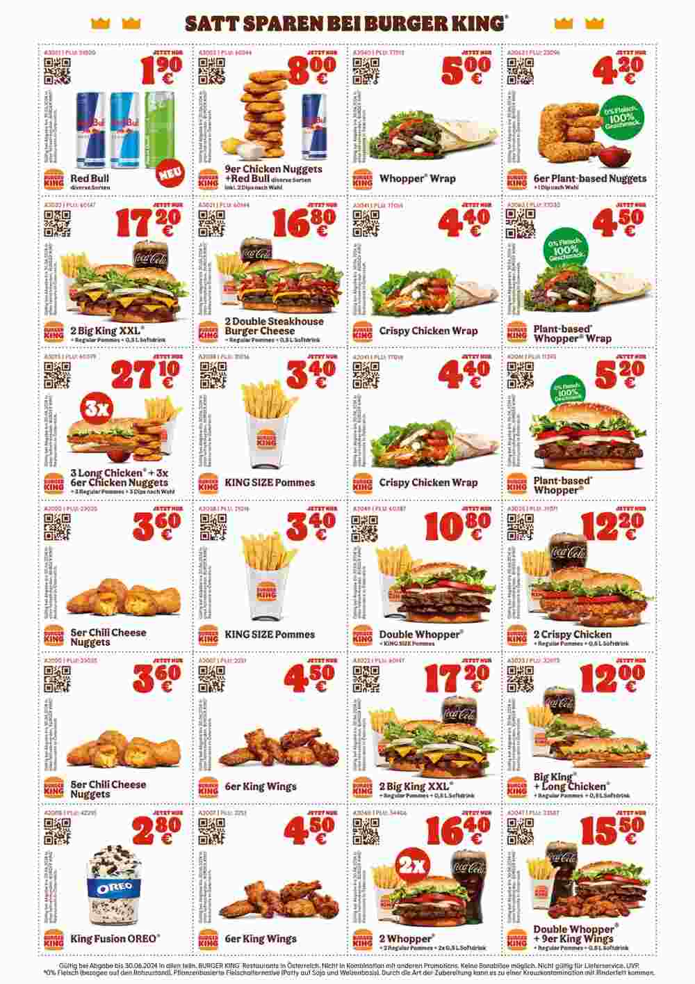 Burger King Flugblatt (ab 13.05.2024) - Angebote und Prospekt - Seite 1