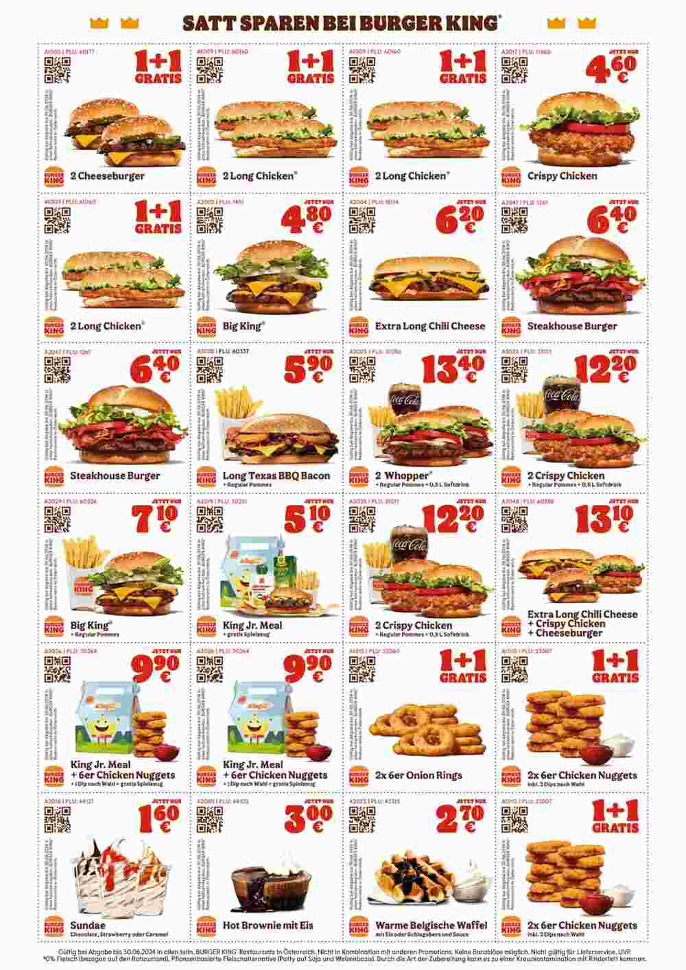 Burger King Flugblatt (ab 13.05.2024) - Angebote und Prospekt - Seite 2