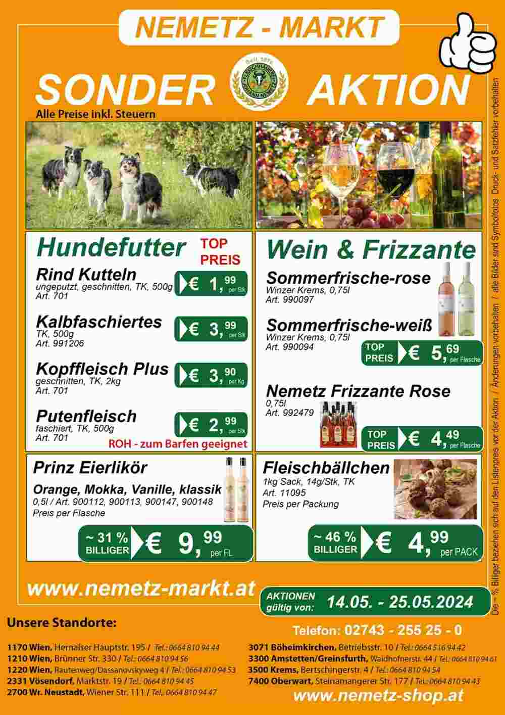 Nemetz Markt Flugblatt (ab 14.05.2024) - Angebote und Prospekt - Seite 2