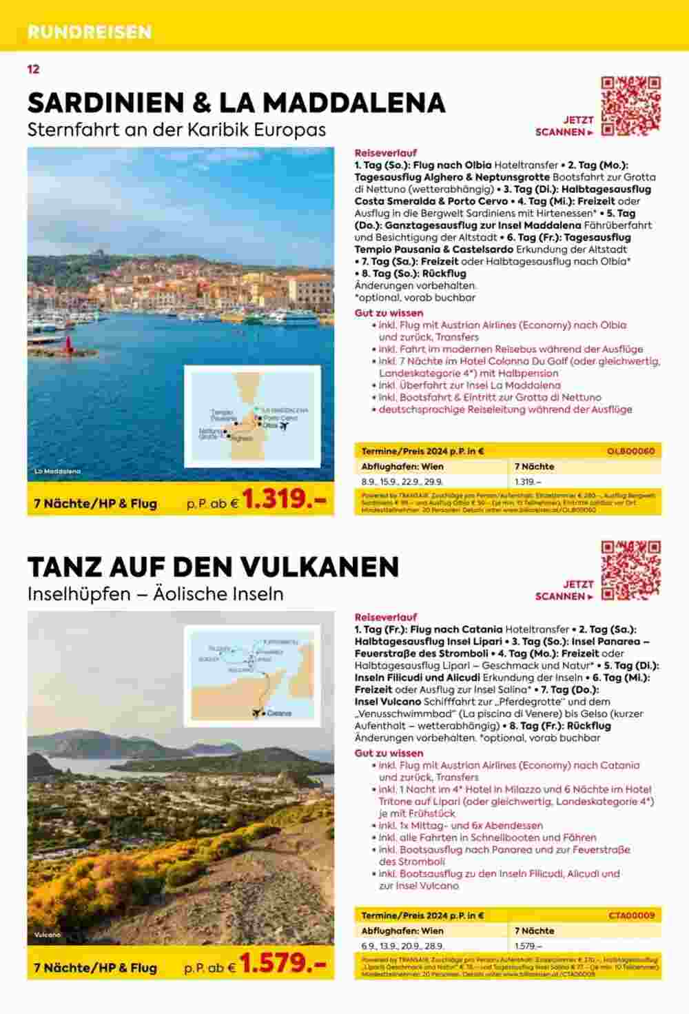 Billa Reisen Flugblatt (ab 14.05.2024) - Angebote und Prospekt - Seite 12