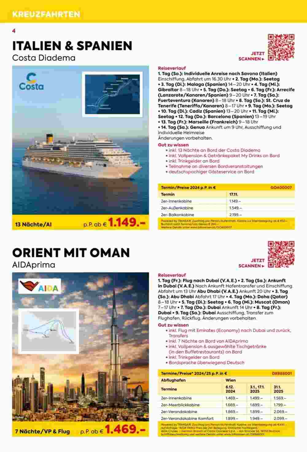 Billa Reisen Flugblatt (ab 14.05.2024) - Angebote und Prospekt - Seite 4