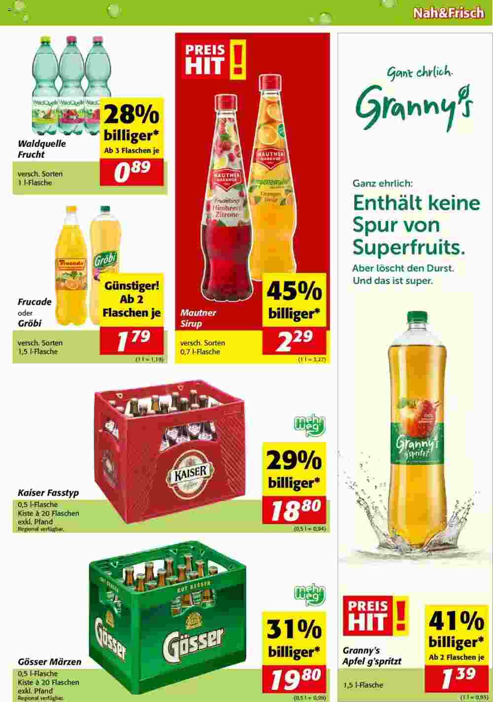 Nah&Frisch Flugblatt (ab 15.05.2024) - Angebote und Prospekt - Seite 7