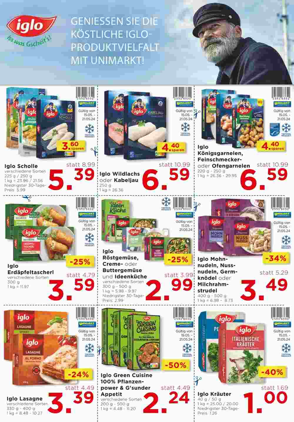 Unimarkt Flugblatt (ab 15.05.2024) - Angebote und Prospekt - Seite 12