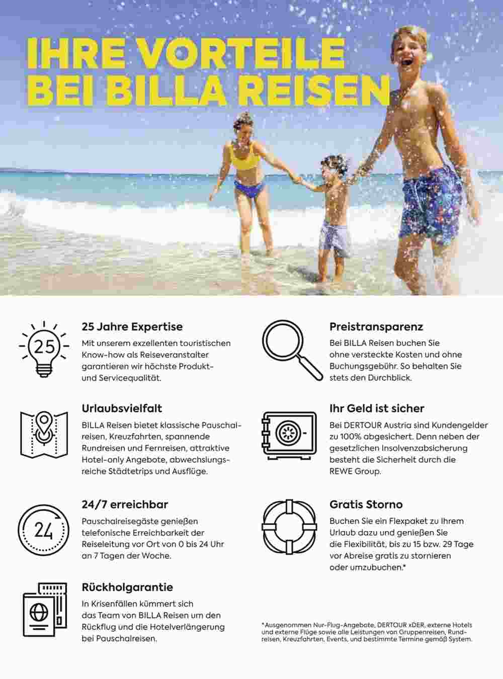 Billa Reisen Flugblatt (ab 31.05.2024) - Angebote und Prospekt - Seite 2