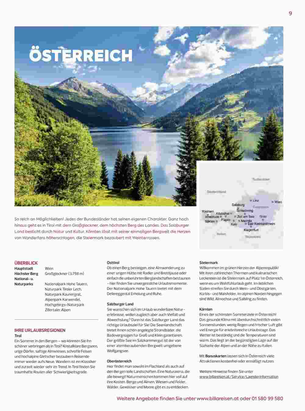 Billa Reisen Flugblatt (ab 31.05.2024) - Angebote und Prospekt - Seite 9