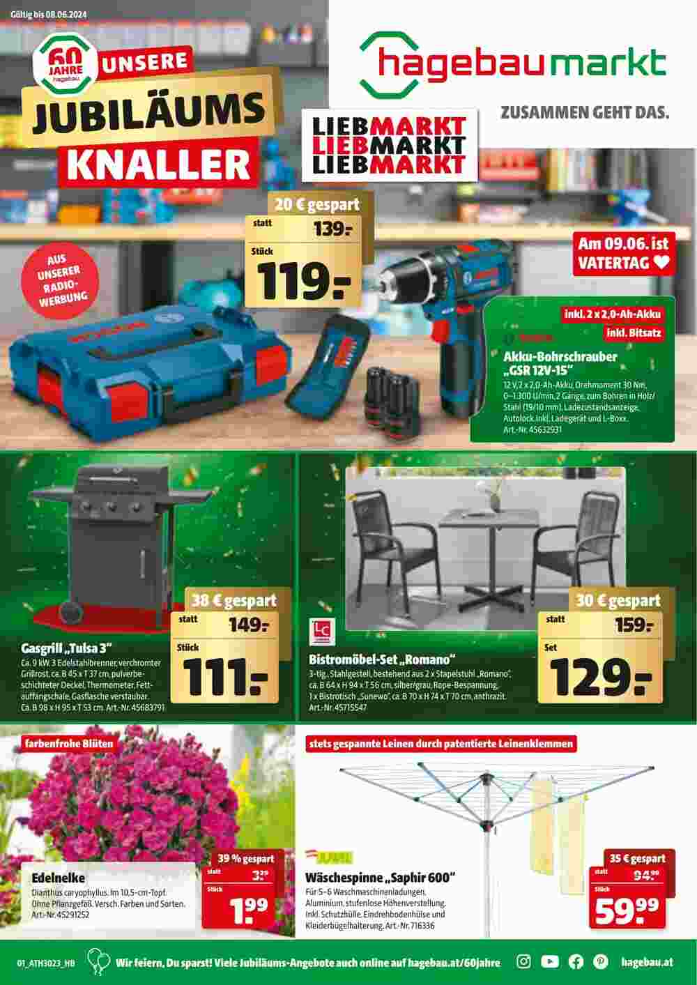 Liebmarkt Flugblatt (ab 02.06.2024) - Angebote und Prospekt - Seite 1