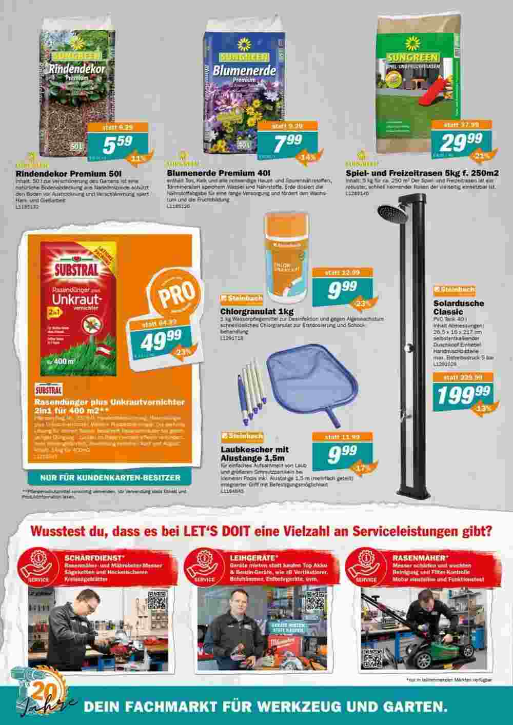 Let's Do It Baumarkt Flugblatt (ab 05.06.2024) - Angebote und Prospekt - Seite 4