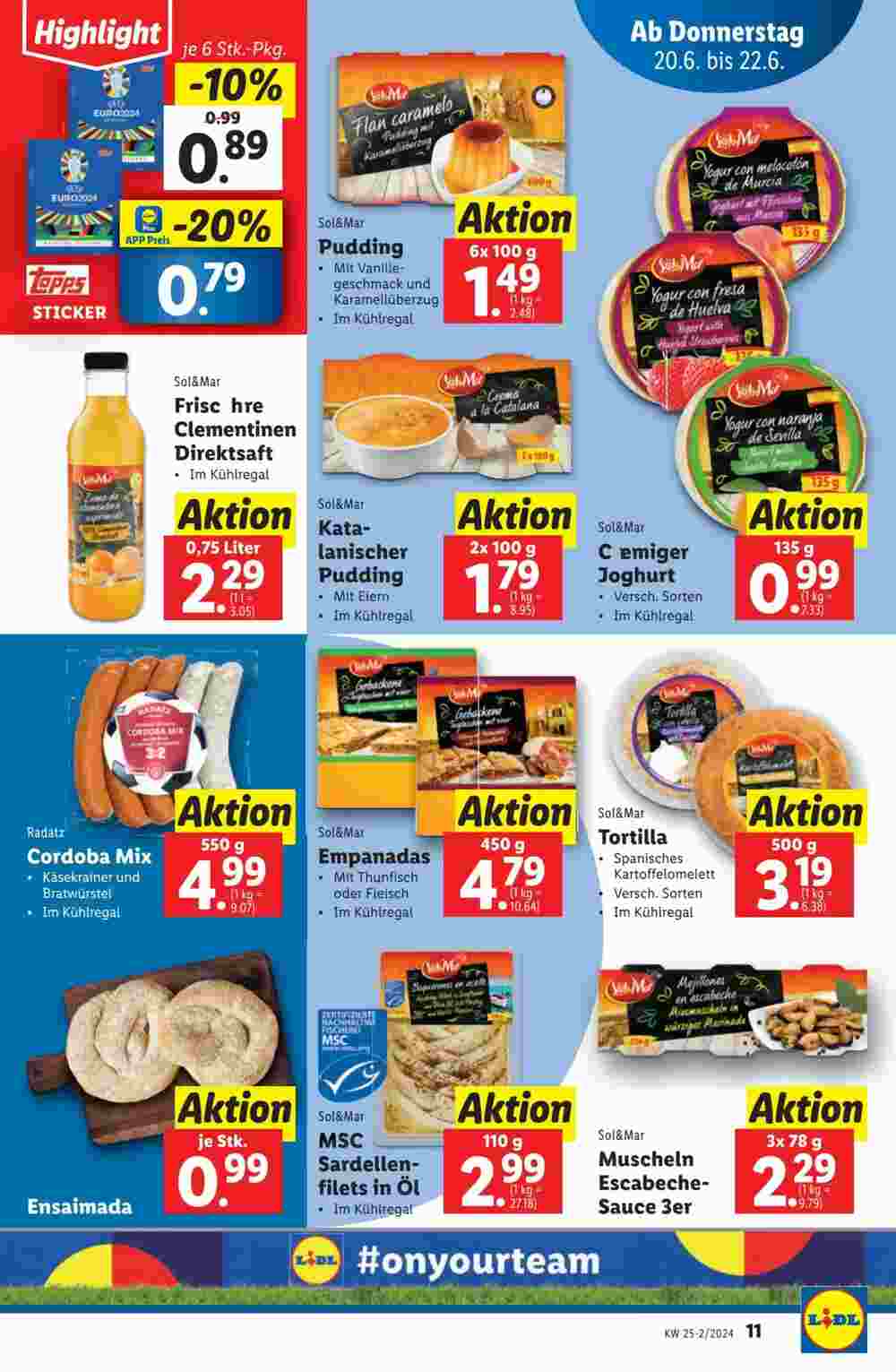 Lidl Flugblatt (ab 19.06.2024) - Angebote und Prospekt - Seite 11