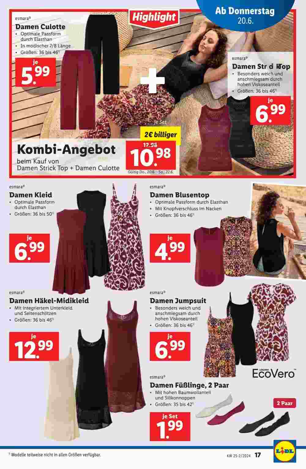 Lidl Flugblatt (ab 19.06.2024) - Angebote und Prospekt - Seite 17