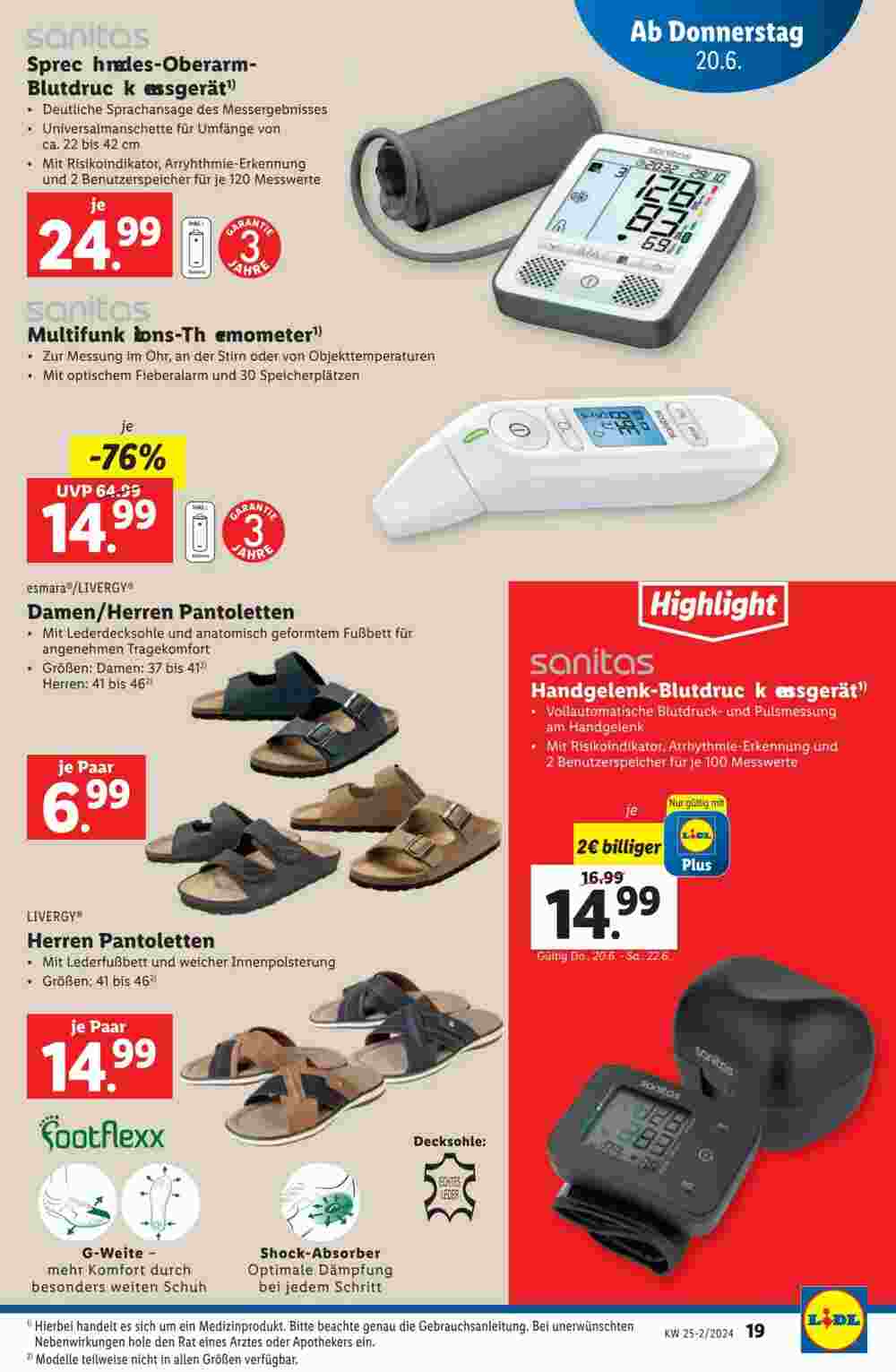 Lidl Flugblatt (ab 19.06.2024) - Angebote und Prospekt - Seite 19